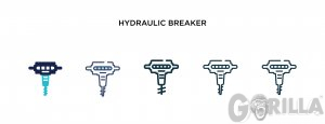 different hydraulic breakers
