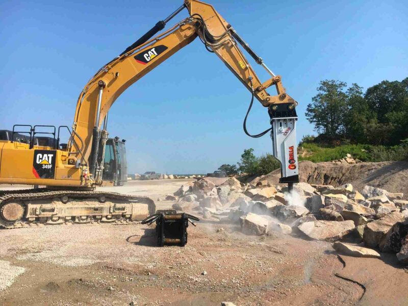 Breakers for Excavators (10 Tons or Larger)